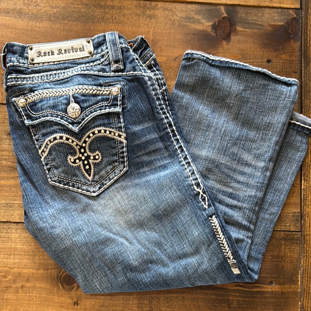 Rock Revival Womens Sasha Capri